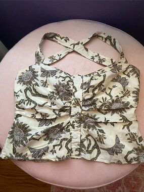 House of Harlow 1960 Revolve Boho Paisley Top.